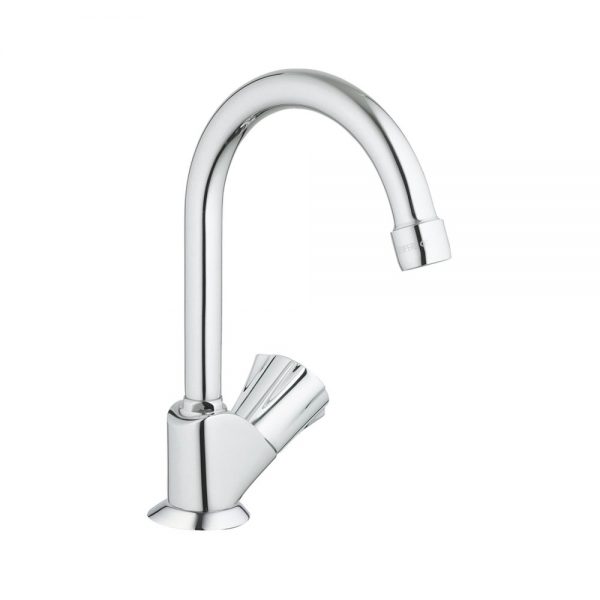 GROHE Costa L fonteinkraan met draaibare uitloop chroom inclusief montage